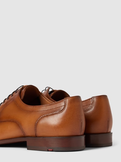 Peek & Cloppenburg LloydLederderby Mit Ziernähten Modell 'Pados' In Hellbraun