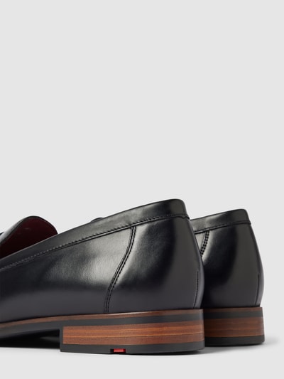 Peek & Cloppenburg LloydLederloafer Mit Schaftbrücke Modell 'SAGRES' In Black