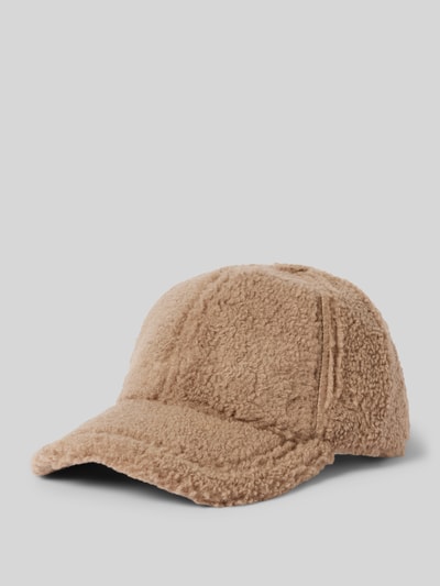 Peek & Cloppenburg LoevenichBasecap aus Teddyfell in mittelbraun