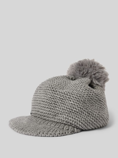 Peek & Cloppenburg LoevenichSchirmmütze mit Pommel in mittelgrau
