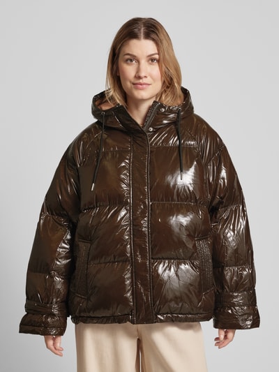 Peek & Cloppenburg LOLLYS LAUNDRYSteppjacke Mit Stehkragen Modell 'Sehlby' In Khaki