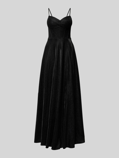 Peek & Cloppenburg LuxuarAbendkleid Mit Herz-Ausschnitt In Black