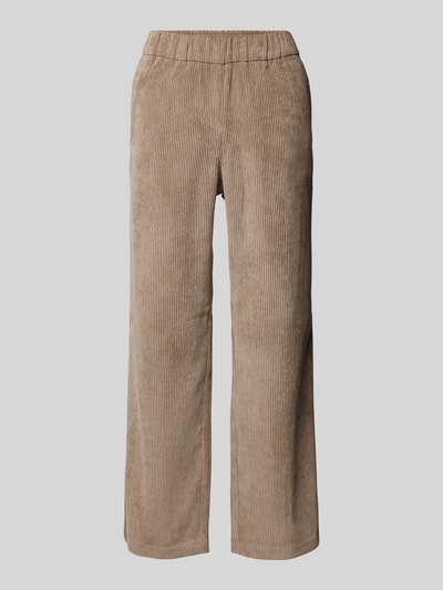 Peek & Cloppenburg MACCropped Culotte Aus Cord In Hellbraun