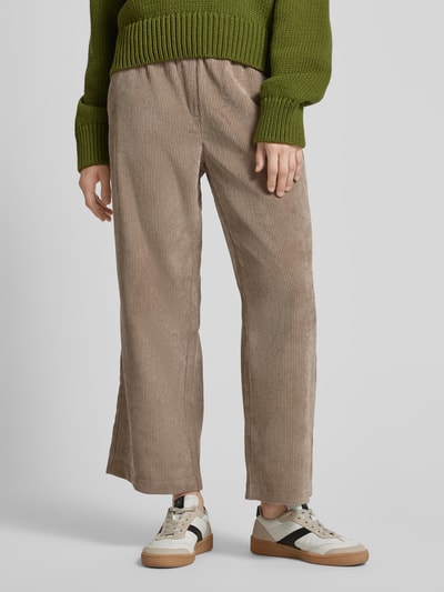 Peek & Cloppenburg MACCropped Culotte Aus Cord In Hellbraun
