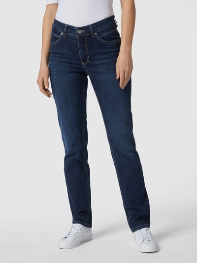 Peek & Cloppenburg MACFeminine Fit 5-Pocket-Jeans Modell MELANIE In Dunkelblau