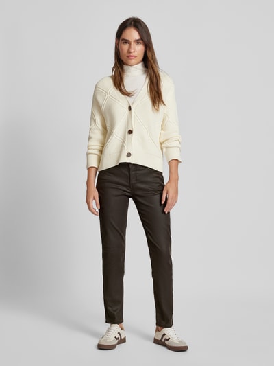 Peek & Cloppenburg MACSlim Fit Jeans mit Gesäßtaschen in dunkelbraun