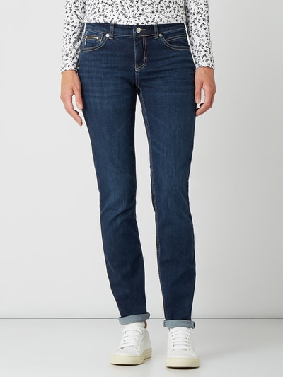 Peek & Cloppenburg MACSlim Fit Jeans Mit Reißverschlusstasche In Marine