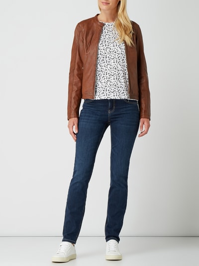 Peek & Cloppenburg MACSlim Fit Jeans mit Reißverschlusstasche in marine