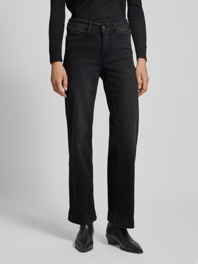 Peek & Cloppenburg MACWide Leg Jeans Im 5-Pocket-Design Modell 'Dream Wide Authentic' In Black