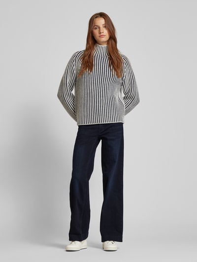 Peek & Cloppenburg MACWide Leg Jeans im 5-Pocket-Design Modell 'Dream Wide Authentic' in dunkelblau