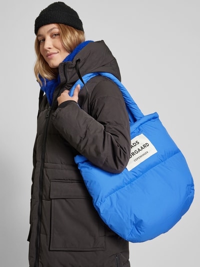 Peek & Cloppenburg MADS NØRGAARDHandtasche mit Label-Patch in bleu