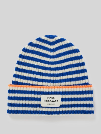 Peek & Cloppenburg MADS NØRGAARDMütze mit breitem Umschlag in royal