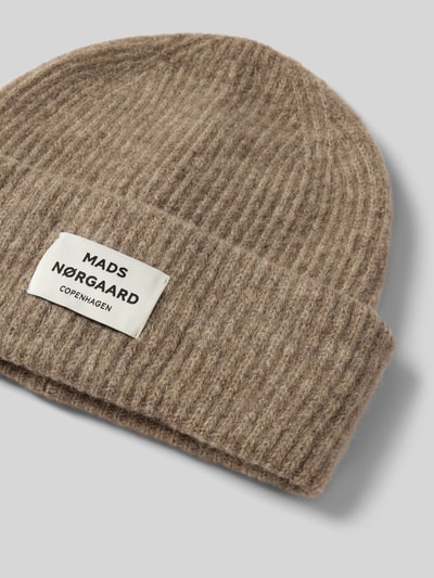 Peek & Cloppenburg MADS NØRGAARDMütze Mit Label-Detail Modell 'Tosca' In Beige