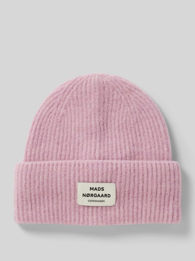 Peek & Cloppenburg MADS NØRGAARDMütze mit Label-Detail Modell 'Tosca' in rose melange