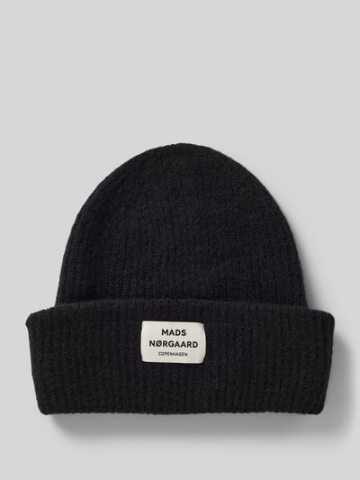 Peek & Cloppenburg MADS NØRGAARDMütze mit Label-Detail Modell 'Tosca' in black