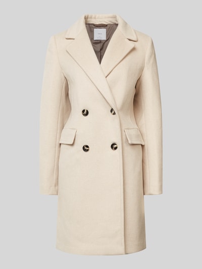 Peek & Cloppenburg MangoMantel Mit Reverskragen Modell 'DALI' In Beige