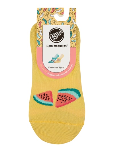 Peek & Cloppenburg Many MorningsSneakersocken Mit Allover-Muster In Rot