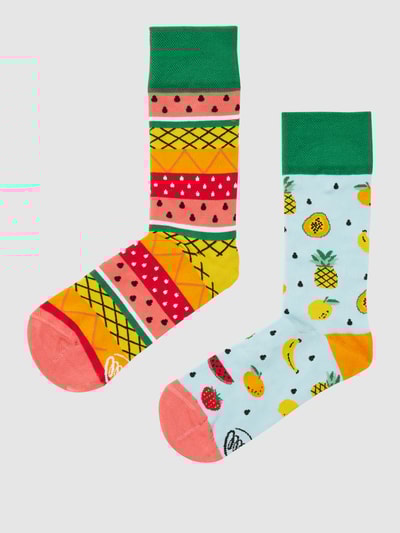 Peek & Cloppenburg Many MorningsSocken mit Allover-Muster in orange