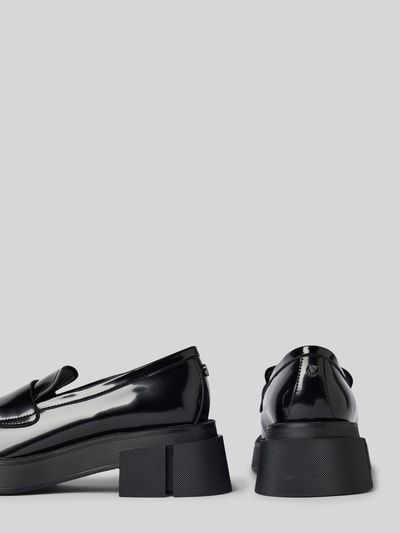 Peek & Cloppenburg Marc Cain Bags & ShoesPenny-Loafer Aus Leder Mit Schaftbrücke In Black