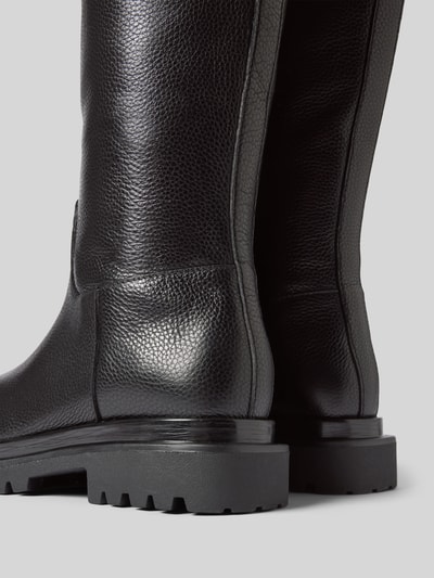 Peek & Cloppenburg Marc Cain Bags & ShoesStiefel Aus Leder Mit Label-Detail In Black
