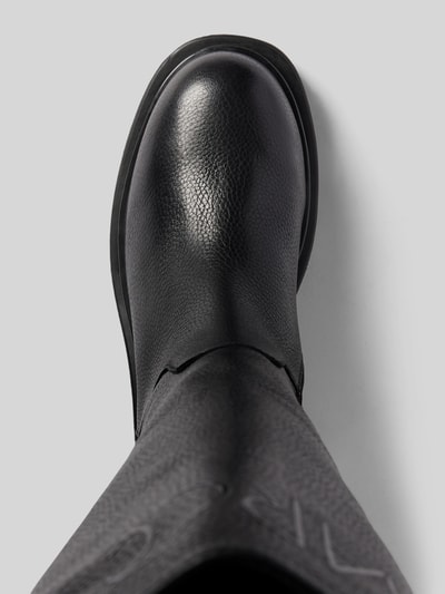 Peek & Cloppenburg Marc Cain Bags & ShoesStiefel Aus Leder Mit Label-Detail In Black