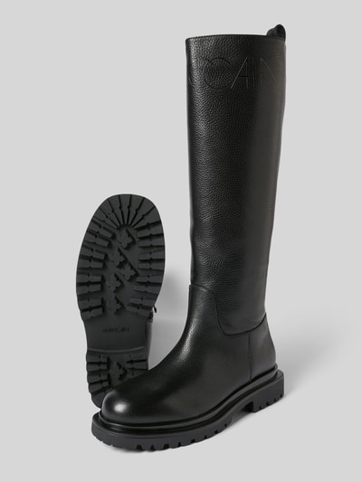 Peek & Cloppenburg Marc Cain Bags & ShoesStiefel Aus Leder Mit Label-Detail In Black