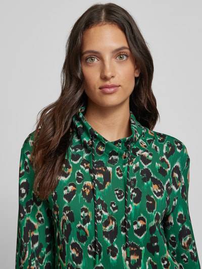 Peek & Cloppenburg Marc CainKnielanges Kleid Im Double-Layer-Look In Gruen