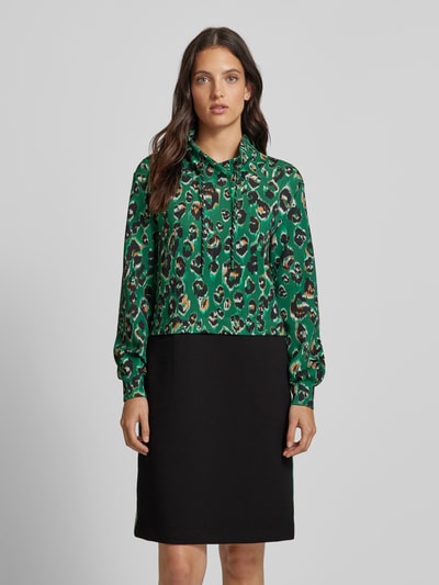 Peek & Cloppenburg Marc CainKnielanges Kleid Im Double-Layer-Look In Gruen