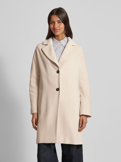 Peek & Cloppenburg Marc CainMantel Mit Reverskragen In Ecru