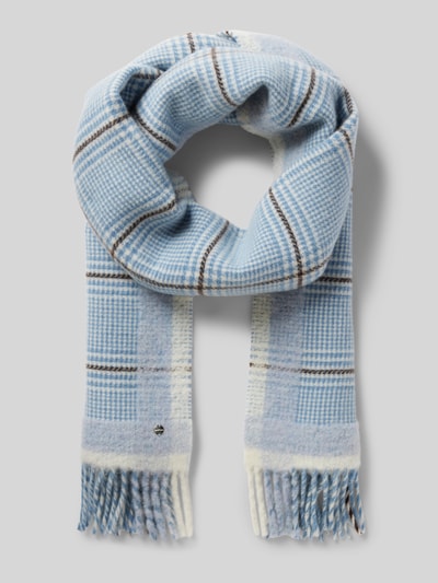 Peek & Cloppenburg Marc CainSchal mit Label-Detail in hellblau