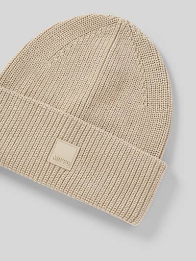 Peek & Cloppenburg Marc O'Polo DenimBeanie Mit Label-Badge In Beige