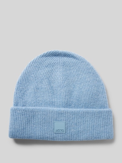 Peek & Cloppenburg Marc O'Polo DenimBeanie mit Label-Detail in bleu