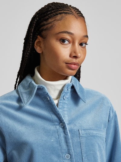 Peek & Cloppenburg Marc O'Polo DenimHemdbluse Mit Knopfleiste In Hellblau