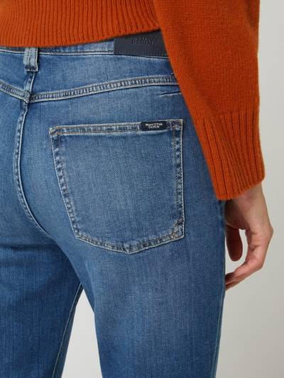 Peek & Cloppenburg Marc O'Polo DenimRelaxed Fit Mid Rise Jeans Mit Stretch-Anteil Modell 'Freja' In Jeansblau