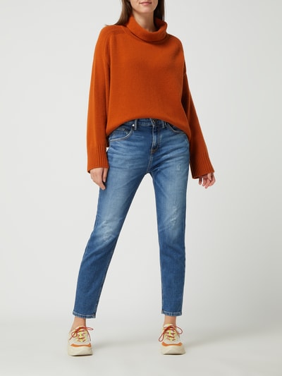 Peek & Cloppenburg Marc O'Polo DenimRelaxed Fit Mid Rise Jeans Mit Stretch-Anteil Modell 'Freja' In Jeansblau