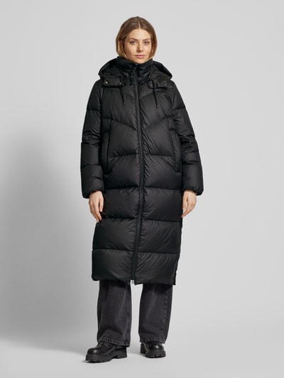 Peek & Cloppenburg Marc O'Polo DenimSteppmantel Mit Zweiwege-Reißverschluss In Black