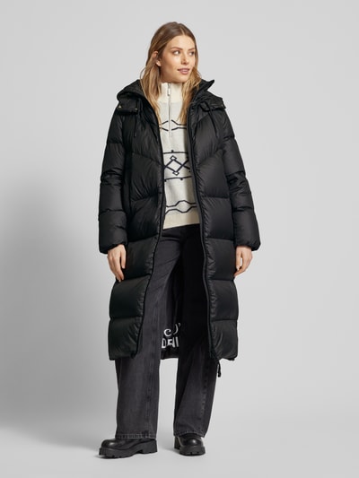 Peek & Cloppenburg Marc O'Polo DenimSteppmantel mit Zweiwege-Reißverschluss in black