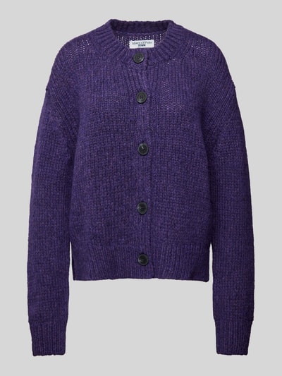 Peek & Cloppenburg Marc O'Polo DenimStrickjacke Mit Knopfleiste In Lila