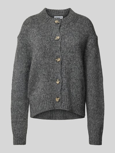 Peek & Cloppenburg Marc O'Polo DenimStrickjacke Mit Knopfleiste In Mittelgrau