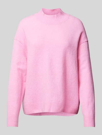 Peek & Cloppenburg Marc O'Polo DenimStrickpullover Mit Stehkragen In Rosa