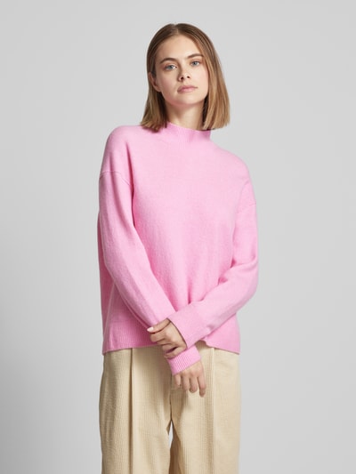 Peek & Cloppenburg Marc O'Polo DenimStrickpullover Mit Stehkragen In Rosa