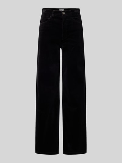 Peek & Cloppenburg Marc O'Polo DenimWide Leg Cordhose Im 5-Pocket-Design In Black