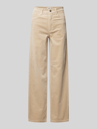 Peek & Cloppenburg Marc O'Polo DenimWide Leg Cordhose Im 5-Pocket-Design In Beige