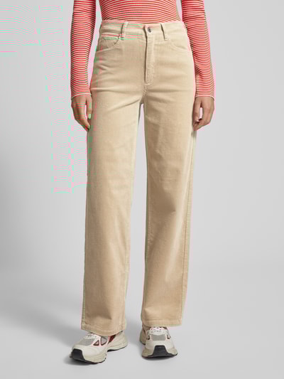 Peek & Cloppenburg Marc O'Polo DenimWide Leg Cordhose Im 5-Pocket-Design In Beige