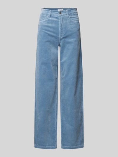 Peek & Cloppenburg Marc O'Polo DenimWide Leg Cordhose Im 5-Pocket-Design In Hellblau