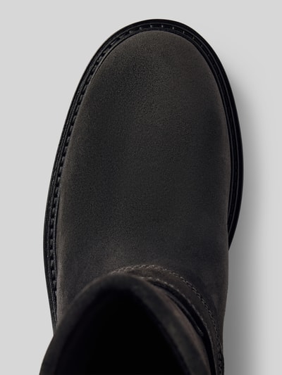 Peek & Cloppenburg Marc O'PoloBiker Boot Aus Softem Velourleder In Dunkelgrau