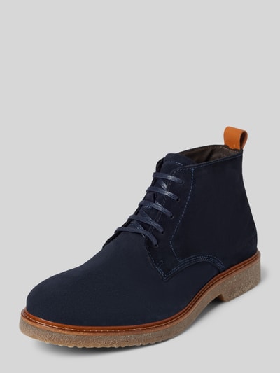 Peek & Cloppenburg Marc O'PoloBoots aus Veloursleder Modell 'LINUS' in marine