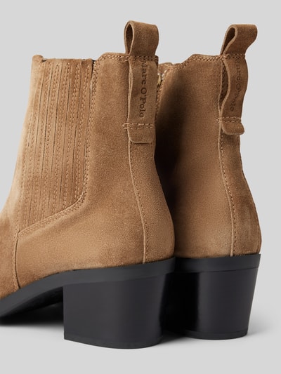 Peek & Cloppenburg Marc O'PoloCowboyboots Mit Reißverschluss Modell 'LUNA' In Mittelbraun