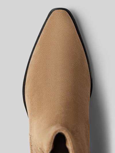 Peek & Cloppenburg Marc O'PoloCowboyboots Mit Reißverschluss Modell 'LUNA' In Mittelbraun