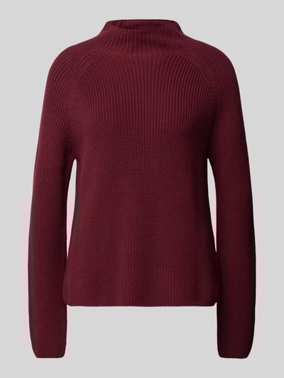 Peek & Cloppenburg Marc O'PoloLangarmpullover Mit Stehkragen In Bordeaux